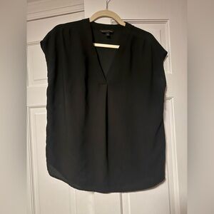 Banana Republic Black V-Neck Blouse